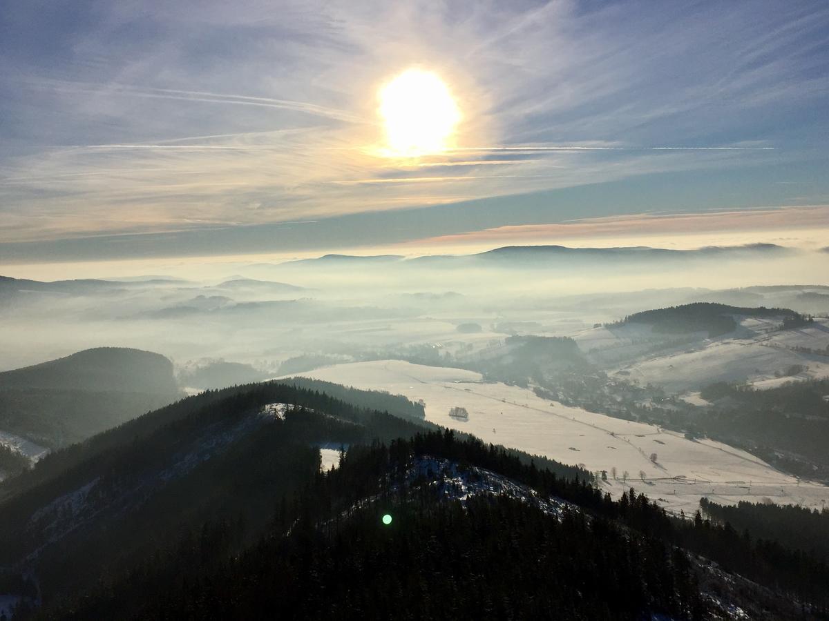 Apartman V Zeleni Dolní Morava Buitenkant foto